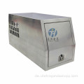 Flat Alloy Ute Hund Box mit Toolbox